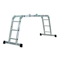Scara pliabila SP 4x3 trepte Lmax-3.37m H.A.-1.65m Aluminiu ENERGO