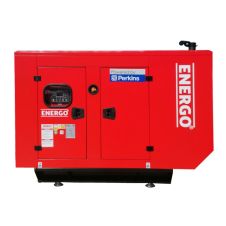 Generator stationar GSE200P carcasat galvanizat Pmax 200 kVA/160 kW 400 V cu panou automatizare ATS motorina PERKINS/STAMFORD ENERGO