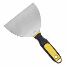 Spaclu SG-121 lama inox latime 150mm grosime 0.5mm cu maner ergonomic si bit pentru gips carton ENERGO