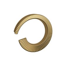 Maner metalic FLEX distanta 64mm auriu lucios stanga ENERGO