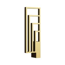 Maner metalic KAPITAN distanta 32mm auriu periat stanga ENERGO