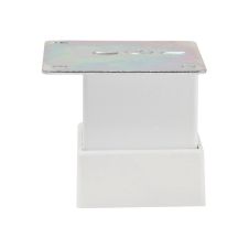 Picior aluminiu SQUARE 40 H-50mm alb ENERGO