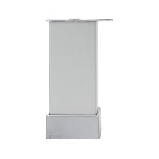 Picior aluminiu SQUARE 40 H-100mm aluminiu mat ENERGO