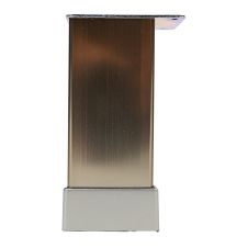 Picior aluminiu SQUARE 40 H-100mm nichel ENERGO