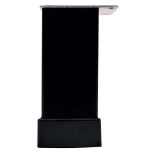 Picior aluminiu SQUARE 40 H-100mm negru ENERGO