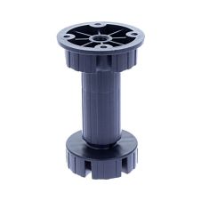 Picior plastic bucatarie 2 bucati H-100mm negru ENERGO