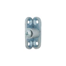 Conector de colt KC149 cu surub metalic nichel ENERGO