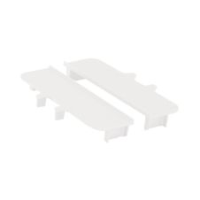 Capac plastic exterior 7321 pentru profil gola "c" alb ENERGO