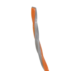 Rezerva trimmer ALU-TEH mixt nylon-aluminiu D-3.0mm L-15m gri/portocalie profil-patrat ENERGO