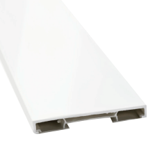 Plinta H-100mm cu folie alb lucios L-4m ENERGO