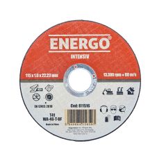 Disc abraziv taiere INTENSIV 115x22.2x1.6mm WA46T tip-41 inox otel ENERGO ZZ