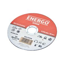 Disc abraziv taiere INTENSIV 125x22.2x1.0mm WA60T tip-41 inox otel SET 10 BUCATI ENERGO ZZ