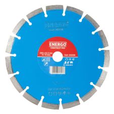 Disc diamantat taiere CONSTRUCT PRO 230x22.2mm sector cu pastile diamante -3D beton-armat pavele boltari caramida mozaic marmura granit ENERGO