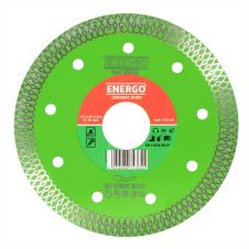 Disc diamantat taiere CERAMIC DURO 115x22.2 mm PT sector continuu- amprentat gresie/faianta-portelan ceramica-dura ENERGO