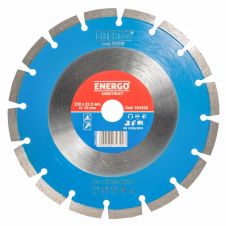 Disc diamantat taiere CONSTRUCT 230x22.2mm M10 sector cu pastile standrad beton-armat pavele piatra-dura ENERGO