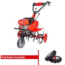 Motosapa H75 cu angrenaj aluminiu 70 kg 7 CP benzina 2+1 viteze cu roti cauciuc ENERGO