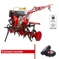 MOTOCULTOR DIESEL 7CP H105E DIFERENTIAL + ROTI CAUCIUC ENERGO