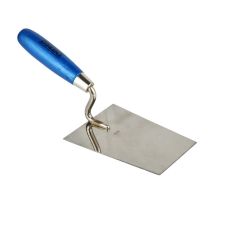 Mistrie lama inox SOLID L-160mm grosime 0.9mm cu maner lemn pentru zidar ENERGO