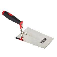 Mistrie ULC lama inox L-180mm grosime 0.9mm cu maner bimaterial pentru zidar ENERGO
