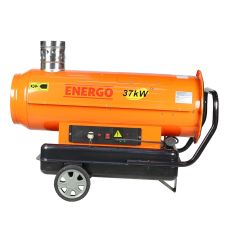 Incalzitor cu motorina MIR37WE ardere indirecta 37kW 31815kcal/h volum aer 2000mc/h consum 3.61kg/h rezervor 51L ENERGO