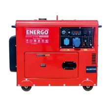 Generator portabil GN5000dE carcasat cu roti Pmax 5.0kW/230V rezervor 15L motorina ATS optional start electric ENERGO
