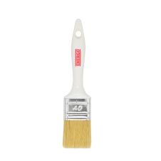 Pensula lata BASIC fir mixt 40mm cu maner plastic alb ENERGO