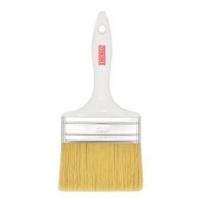 Pensula lata BASIC fir mixt 100mm cu maner plastic alb ENERGO