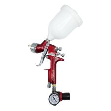 Pistol de vopsit pneumatic AIRTECH 650 HVLP duza D-1.4mm consum aer 175-300L/min P 3-4 bari cupa sus plastic ENERGO