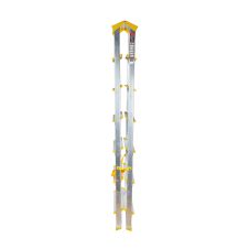 Scara dubla cu trepte pe ambele parti 2x7 trepte Hmax-1.45m din aluminiu ENERGO