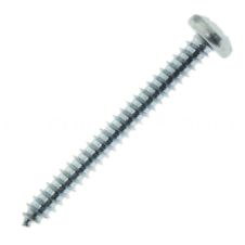 Surub autofiletant tabla/universal STCB cap bombat PH2 D-4.2mm L-13mm DIN7981C otel zincat alb ENERGO