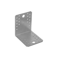 Coltar perforat KL5 pentru lemn 105x105mm latime 90mm grosime 3.0mm otel zincat alb ENERGO