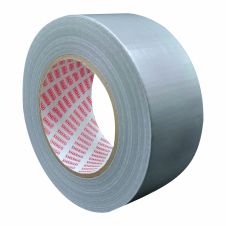 Banda adeziva cu insertie DUCT TAPE gri latime 50mm L-50m g-0.17mm suport mesh pentru reparatii ENERGO
