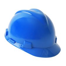 Casca protectie PROTECTOR din HDPE albastra neventilata prindere in 6 puncte ENERGO
