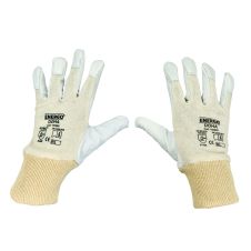 Manusi protectie DOHA marimea 9 bumbac/poliamida/nylon impregnate piele palma si degete EN388-3143X ENERGO