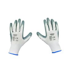 Manusi protectie PRIMO marimea 9 poliester impregnate nitril palma si degete EN388-3121X ENERGO