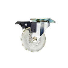Rotila D-75mm cu placa s-60mm L-60mm cu frana transparenta ENERGO