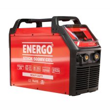Aparat sudura cu electrod STICK 500MV CEL functie TIG-LIFT randament 250A/60% 230V sau 500A/60% 400V cu accesorii ENERGO