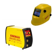 Aparat sudura cu electrod MAXIARC 160 functie TIG-LIFT randament 160A/60% 230V cu accesorii si masca ENERGO