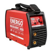 Aparat sudura cu electrod MAXIARC 200 functie TIG-LIFT randament 200A/60% 230V cu accesorii ENERGO