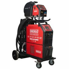 Aparat sudura MIG-MAG multiproces QUASAR 350DP functie MIG Pulse/TIG/MMA racire apa randament 270A/100% 400V cu unitate racire si accesorii ENERGO