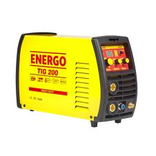 Aparat sudura TIG 200 functie MMA/HF/LIFT/DC racire gaz randament 200A/60% 230V cu accesorii ENERGO