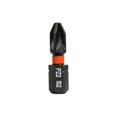 Bit insurubare impact profil PZ2 L-25mm prindere hexagonala tip C 1/4" ENERGO