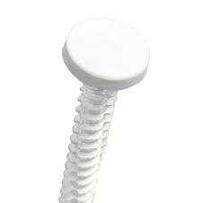 Capac mascare pentru suruburi montaj PVC alb ENERGO