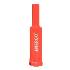 Carota diamantata DRILLO D-10mm L-30mm prindere cilindrica gaurire umeda pentru gresie/faianta/granit ENERGO