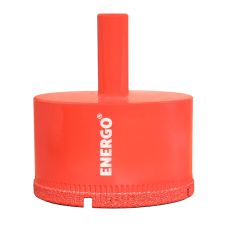 Carota diamantata DRILLO D-55mm L-30mm prindere cilindrica gaurire umeda pentru gresie/faianta/granit ENERGO