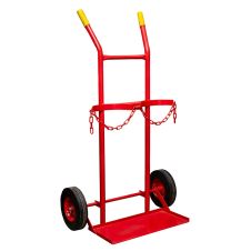 Carucior transport cu platforma pentru 2 butelii gaze tehnice de capacitate 40-50L incarcare max 120kg ENERGO