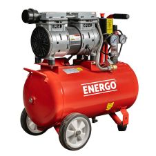 Compresor cu piston CPO-24/53-AC oilfree debit aer refulat 53L/min P-8bari volum vas 24L 0.55kW 230V ENERGO