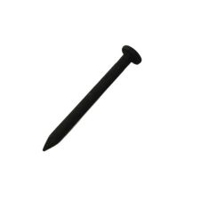 Cuie netede cap plat D-3.7mm L-50mm pentru beton/zidarie cutie 1kg 232 bucati otel brunat ENERGO