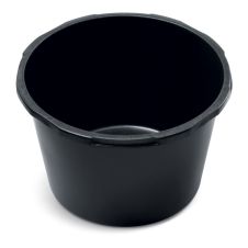Cuva din plastic rotunda pentru mortar CTM capacitate 45L neagra ENERGO