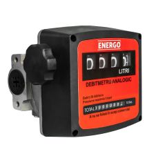 Debitmetru analogic 20-60L/min pentru pompa transfer combustibil ENERGO